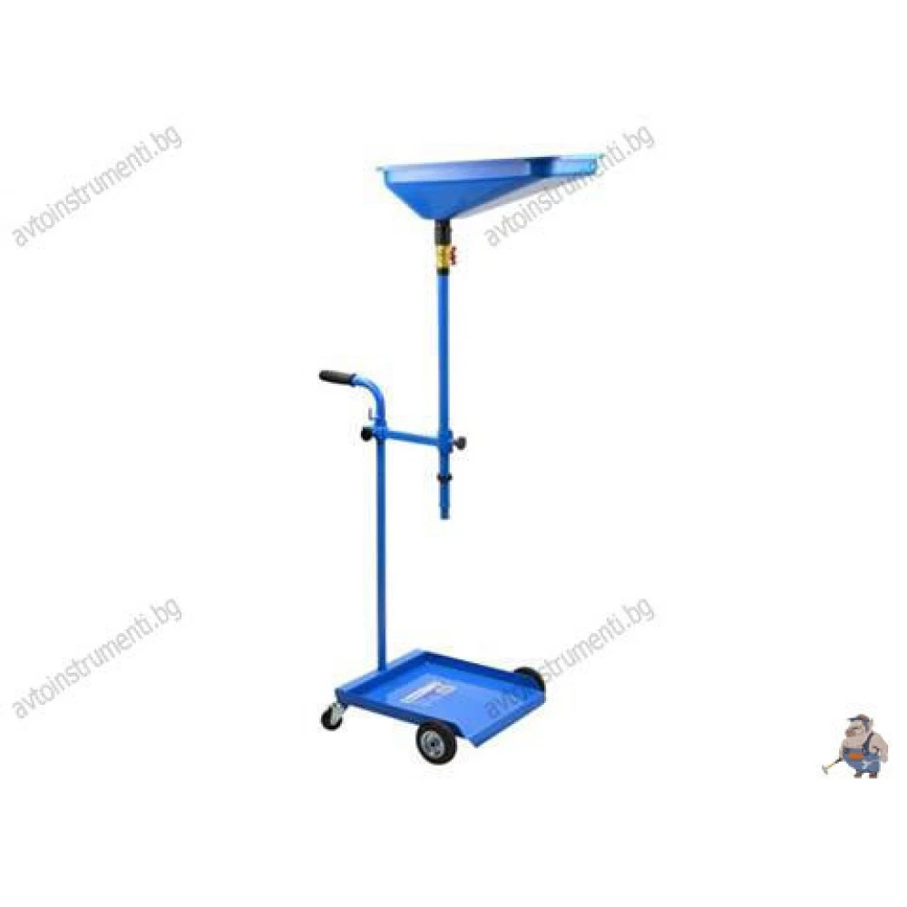 Мобилна количка за източване и събиране на масло / масларка G02123