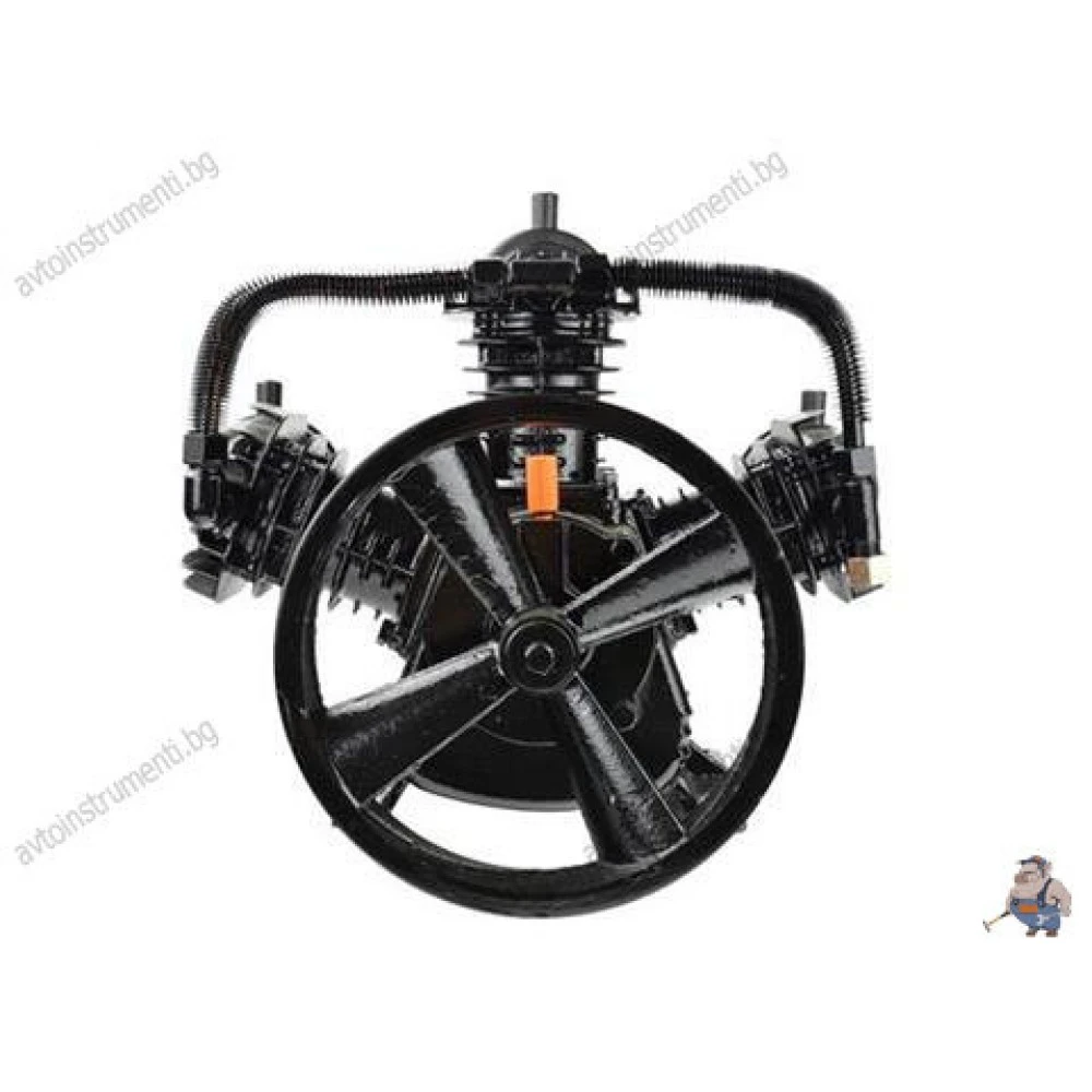 Компресорна глава с три цилиндъра 5.5 к.с, 700л./мин.