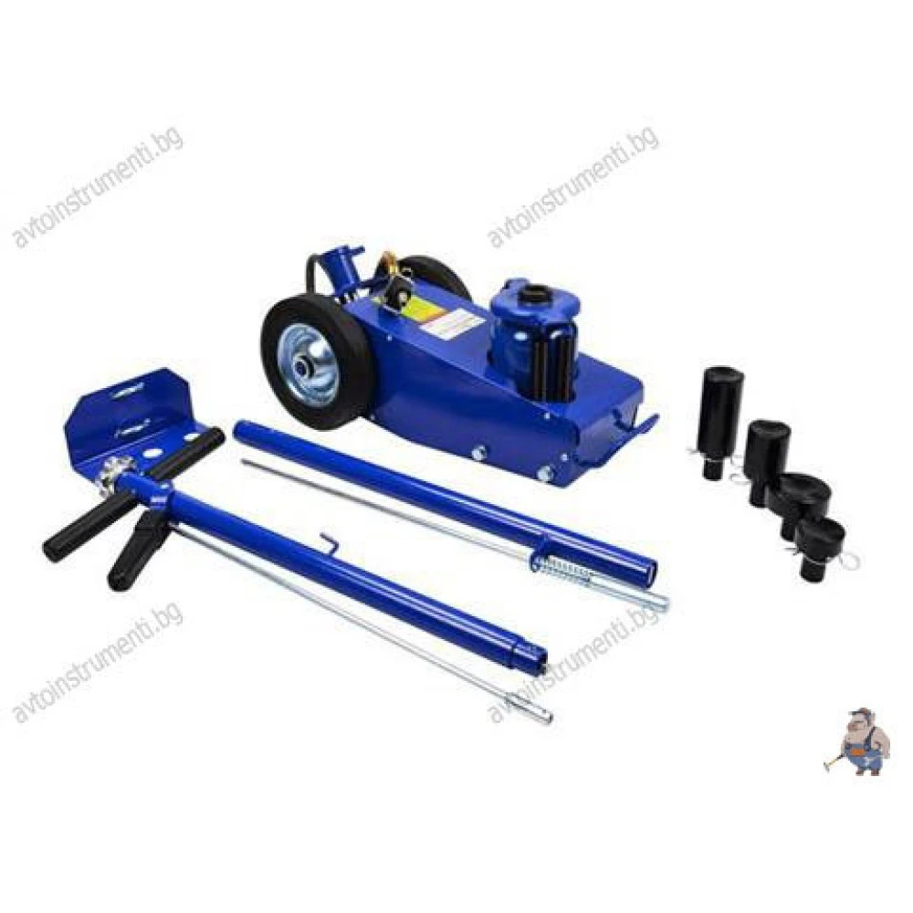 Пневматично-хидравличен крик Крокодил 22 тона G01068