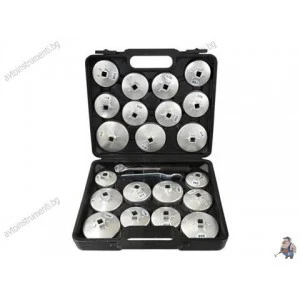 К-кт алуминиеви капачки за смяна на маслен филтър, 23 броя