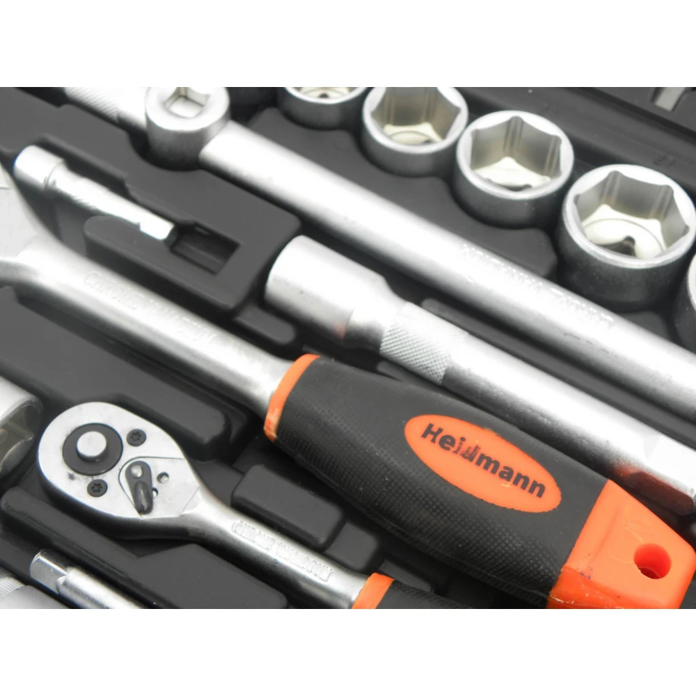 Комплект гедоре 108 части 1/2 , 1/4