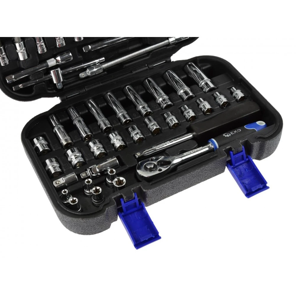 Комплект инструменти тип гедоре 1/4 56 части G10153