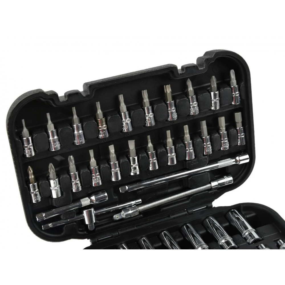 Комплект инструменти тип гедоре 1/4 56 части G10153