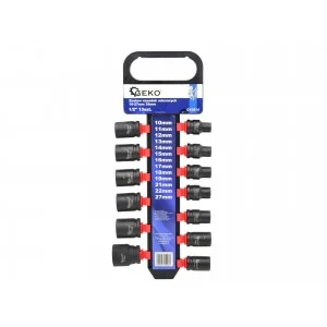 Комплект ударни вложки 1/2, 10-27мм, 38мм, (13бр)