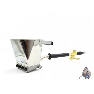 Пневматичен пистолет/инструмент за мазилка + 4 дюзи