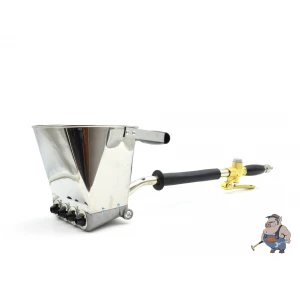 Пневматичен пистолет/инструмент за мазилка + 4 дюзи