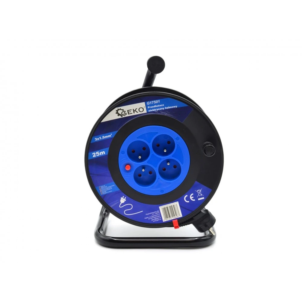 Удължител/Макара с кабел 25м 3x1.5mm2