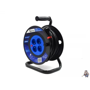 Удължител/Макара с кабел 20м, 3x1.0mm2