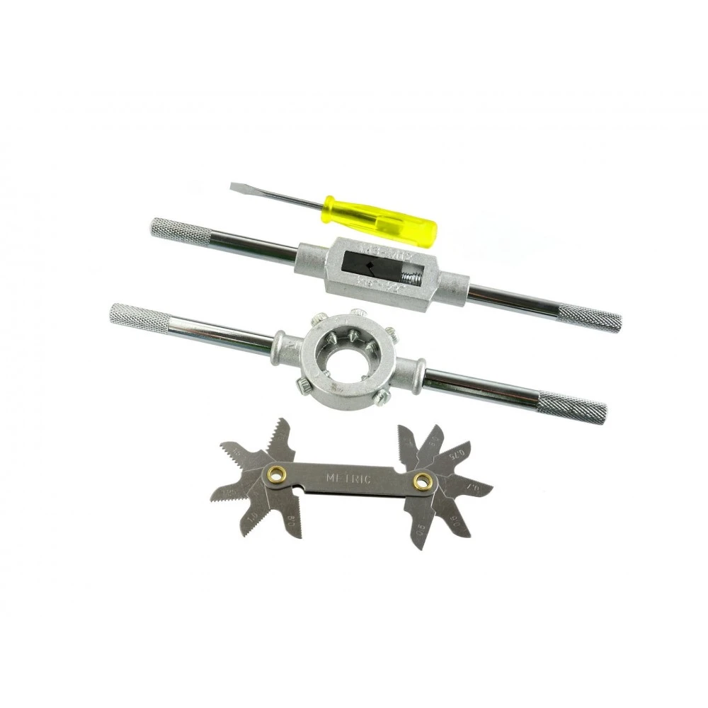 Комплект метчици и плашки М3-М12 32бр.