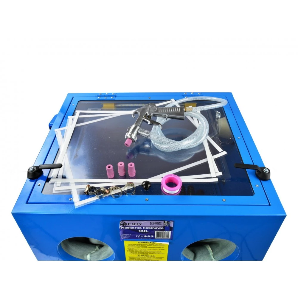 Пясъкоструйна камера/вана/кабинет/кабина 90л