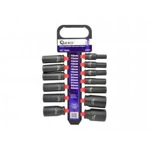 К-кт ударни удължени вложки 1/2, 10-32мм, 13бр.