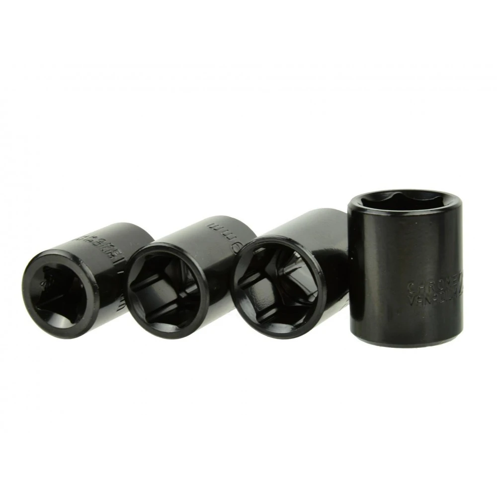 Електрически ударен гайковерт 1/2 с вложки + вложки G81052 