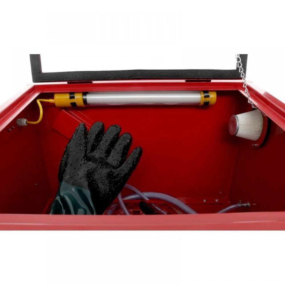 Професионална пясъкоструйна Вана/Камера/Кабинет/Кабина 90 литра