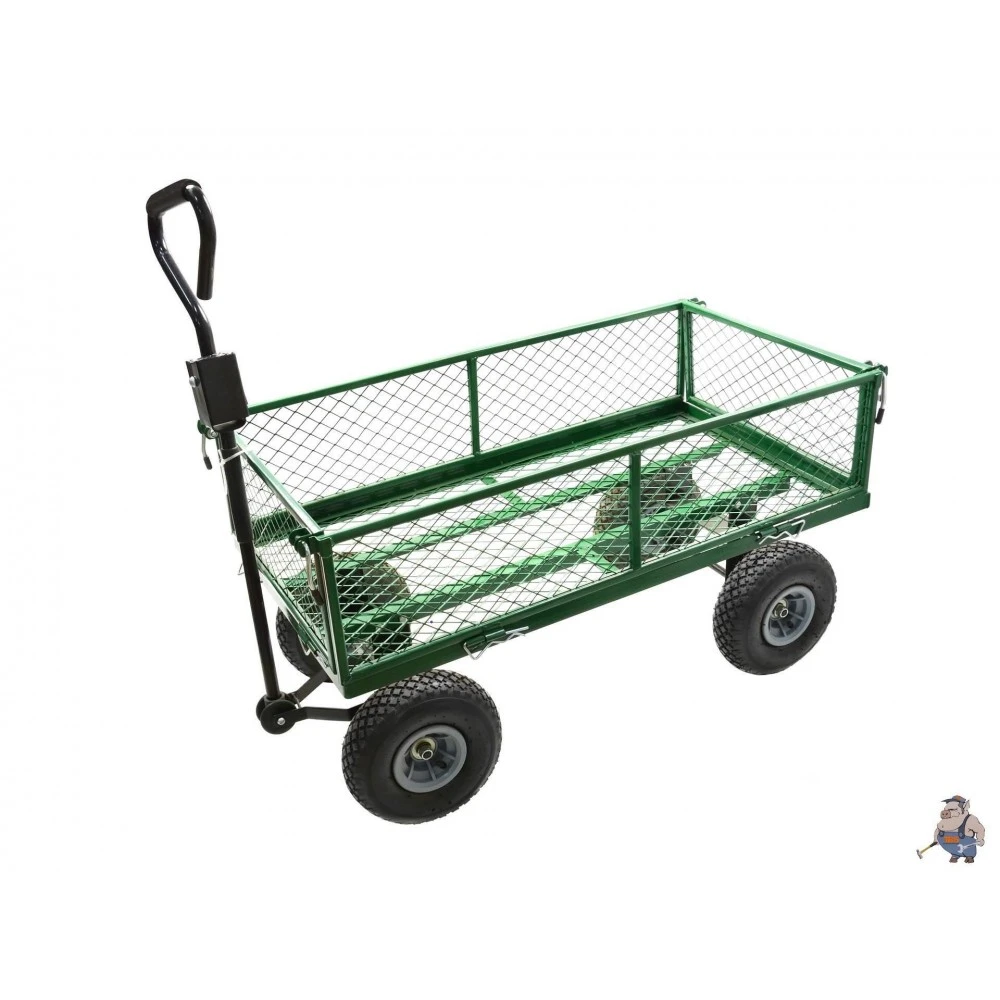 Метална многофункционална градинска Количка 350Кг G71110