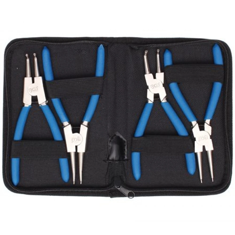 Комплект зегер клещи, 4 части, 150мм. BGS Technic