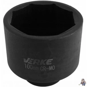 Ударна Вложка/Камък 1" 100мм осмостенна