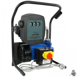 Електрическа помпа за трансфер на масло и гориво с брояч 600W