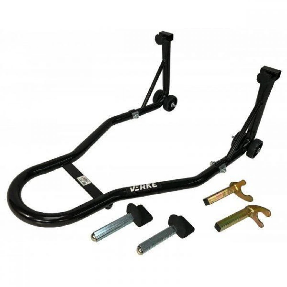 Стойка за мотори 450кг с двоен захват за предна и задна гума