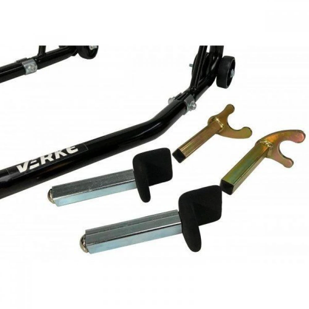 Стойка за мотори 450кг с двоен захват за предна и задна гума