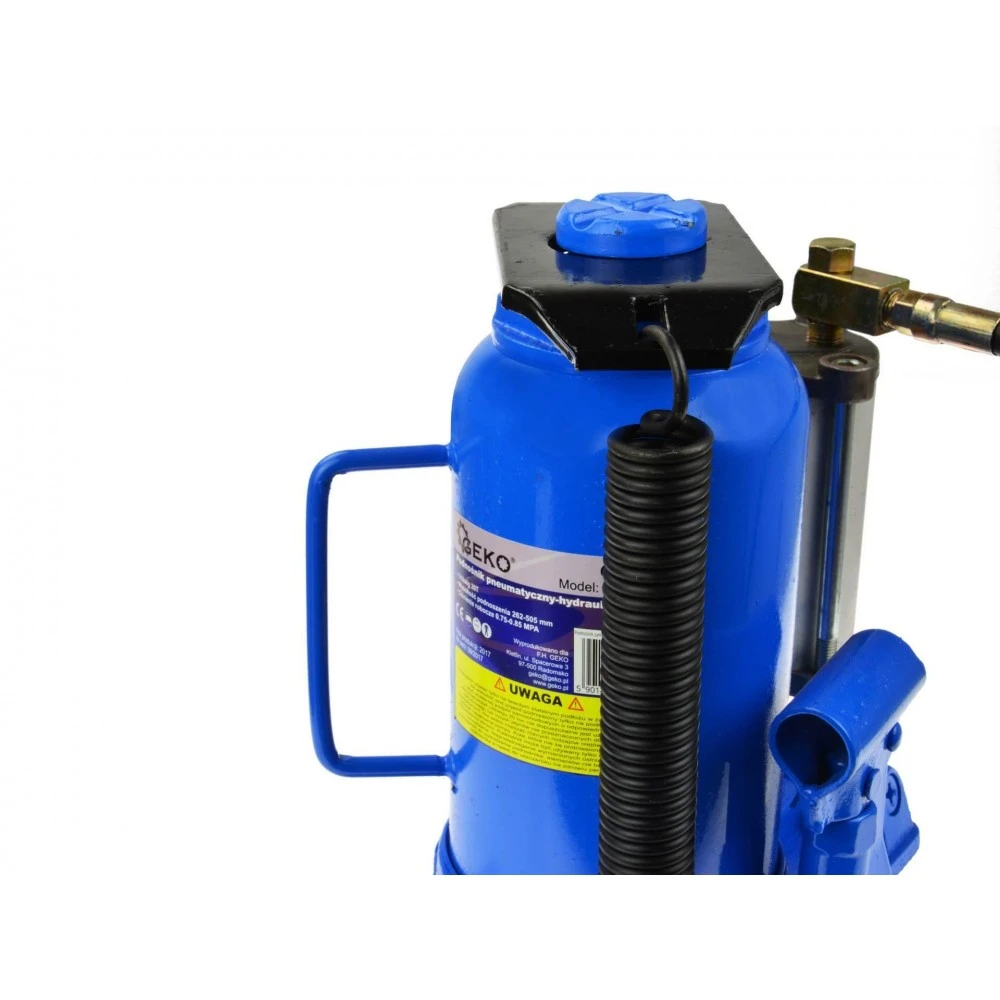 Пневматично-Хидравличен бутилков крик 20 тона