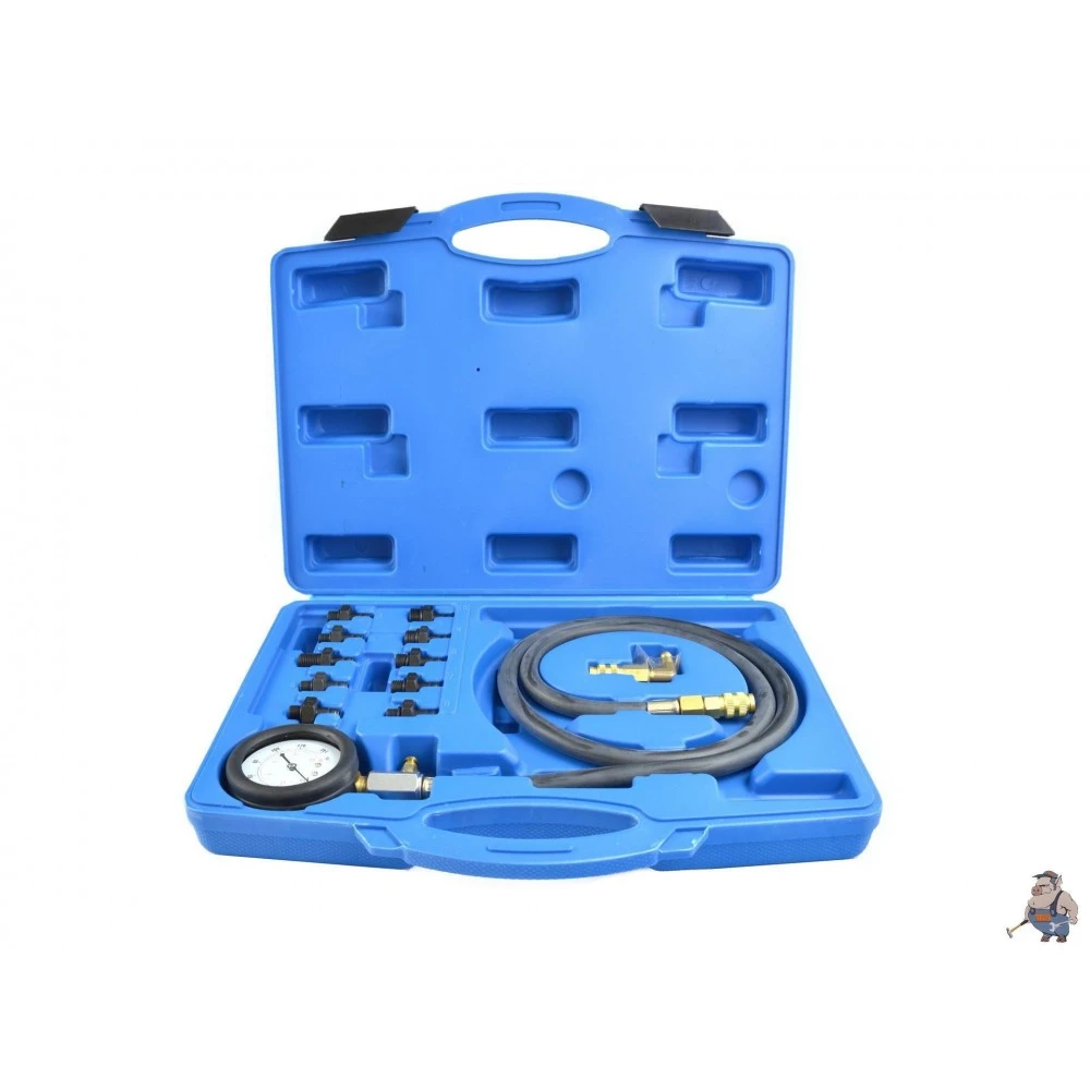 К-кт тестер за наляягане на маслото в двигателя 0-10BAR