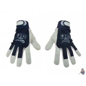 Работни кожени ръкавици от козя кожа