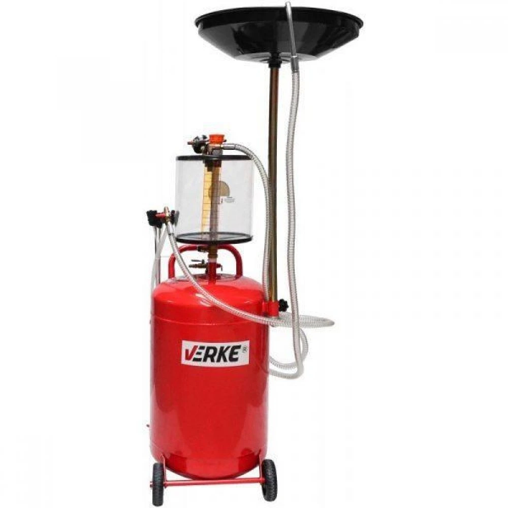 Пневматична машина за източване на масло - Масларка 65 литра