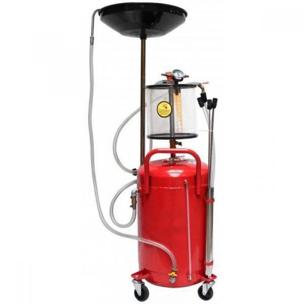 Пневматична машина за източване на масло - Масларка 65 литра
