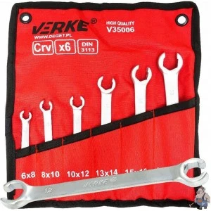 К-кт рязани ключове за спирачни тръбички 6бр.