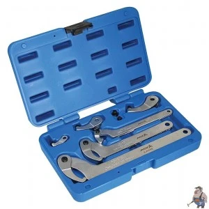 Професионален к-кт раздвижени Секторни ключове 6 бр.