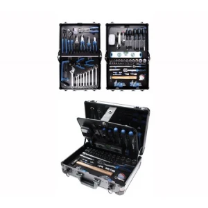Оборудван алуминиев куфар с инструменти, 149 части