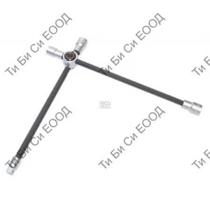 Ключ за гуми за камиони,сгъваем BGS Technic