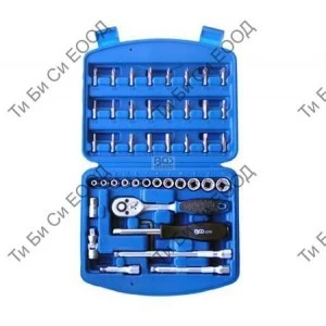 Комплект тип Гедоре 1/4",46 части BGS Technic