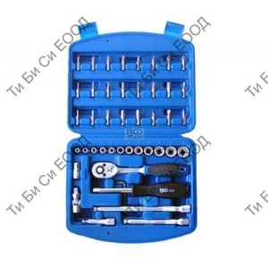 Комплект тип Гедоре 1/4",46 части BGS Technic