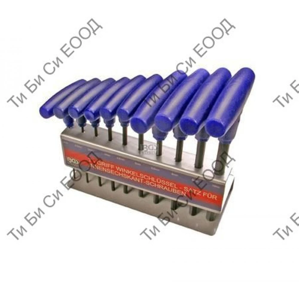 Комплект Т-образни шестограми 10бр. BGS Technic