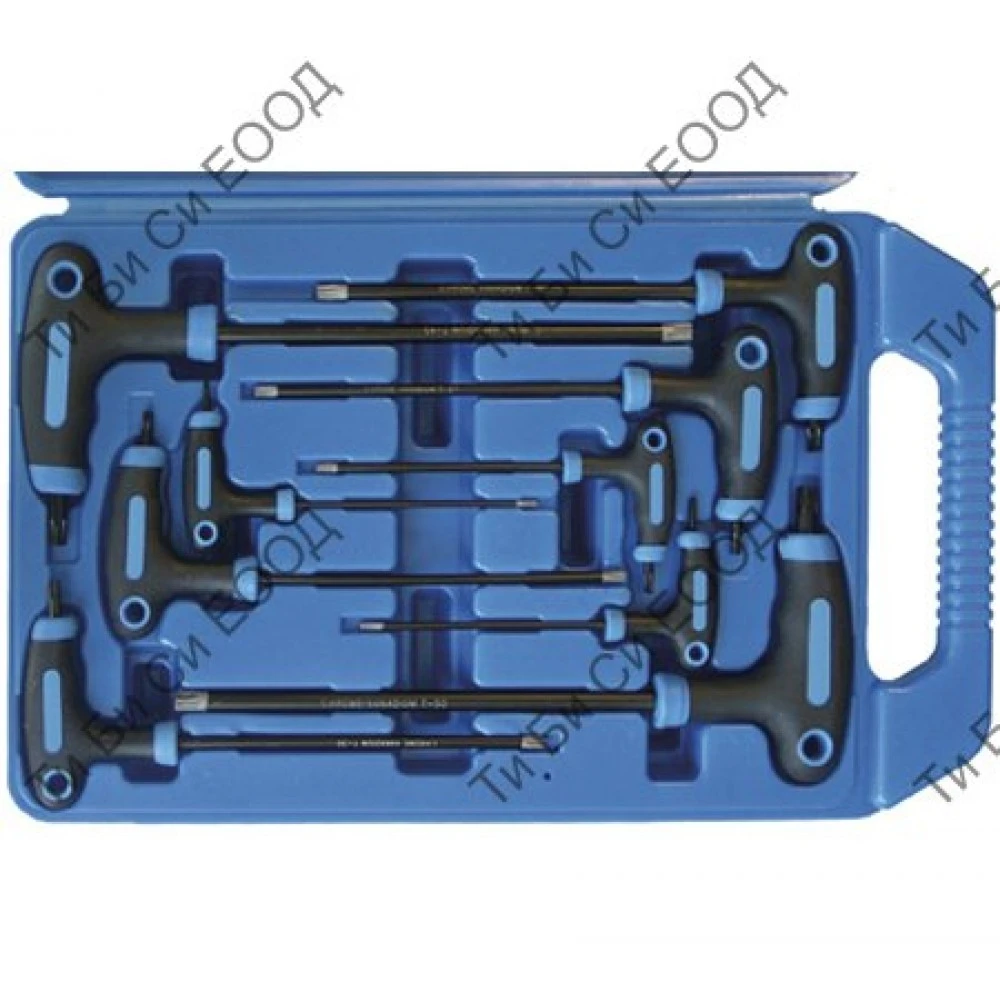 Комплект Т-образни торксови отвертки 9бр BGS7880 BGS Technic