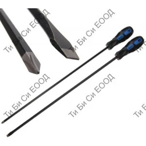 Комплект дълги отвертки 450мм., 2бр. BGS Technic