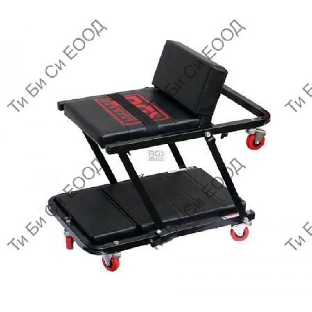 Монтьорска количка тип лежанка - сгъваема BGS Technic