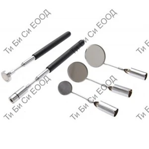 Комплект огледалца,LED фенерче и магнит BGS Technic