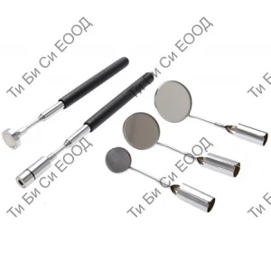 Комплект огледалца,LED фенерче и магнит BGS Technic