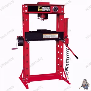 Хидравлична преса с манометър 50т.
