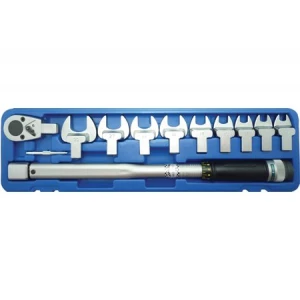Динамометричен ключ с накрайници,40-210 Nm, 11 части BGS Technic