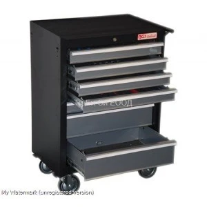 Необорудвана количка за инструменти, 7 чекмеджета