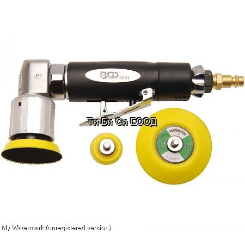 Професионален тенекеджийски, пневматичен ъглошлайф BGS Technic