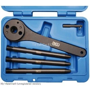 Професионален комплект инструменти за зацепване на коляновия вал на VW (Volkswagen) Touareg/Phaeton 2003-, BGS Technic