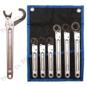 Професионален комплект специализирани ключове за спирачки/спирачни тръбички 6бр. BGS Technic