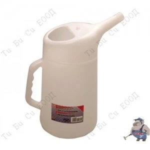 Съд за събиране на масло и киселина (кана),алкално устойчива 4л. BGS Technic