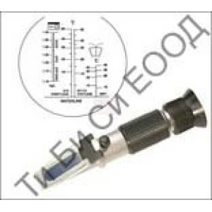 Професионален комбиниран тестер за акумулатор и охладителна течност (рефрактометър) BGS Technic