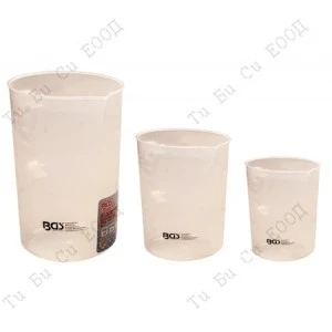 Комплект професионални кани за течности 3бр. BGS Technic