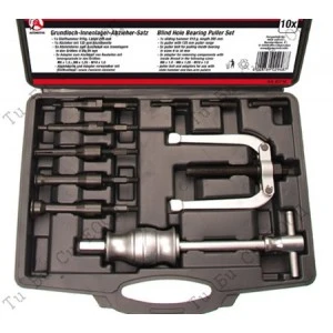 Професионален комплект скоба за демонтаж/сваляне/избиване на лагери 10части, BGS Technic Kraftmann